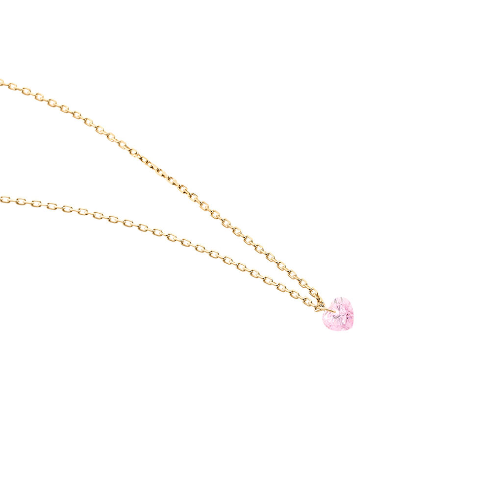 Collier Crush Plaqué Or Jaune Oxyde De Zirconium - Colliers fantaisie Femme | Histoire d’Or