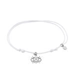 Bracelet Naxos Argent Blanc - Bracelets cordon Femme | Histoire d&rsquo;Or