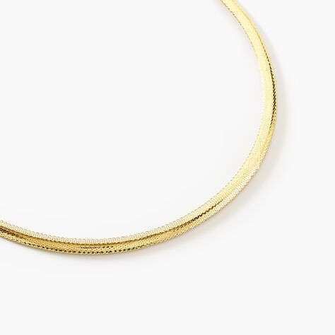 Collier Izaro Maille Flex Or Jaune - Chaines Femme | Histoire d’Or
