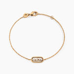 Bracelet Infinitude Plaqu&eacute; Or Dor&eacute; Oxyde De Zirconium - Bracelets Femme | Histoire d&rsquo;Or