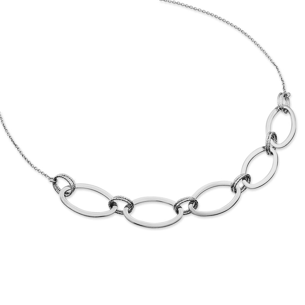 Collier Soelie Argent Blanc - Colliers Femme | Histoire d&rsquo;Or