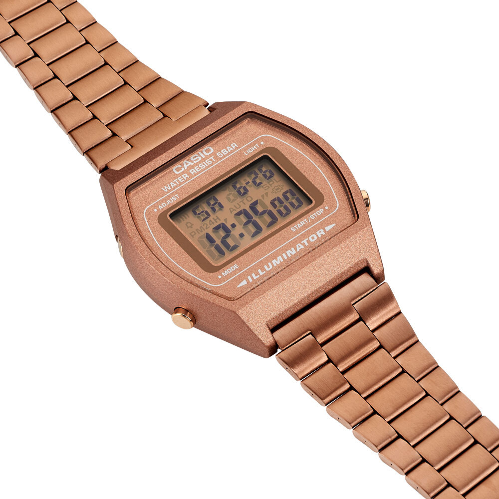 Montres Casio Collection B640WC-5AEF Acier Cliquet Rose Carré - HIMFR7S0010  • Histoire d'Or