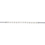 Bracelet Kelynaae Argent Blanc Oxyde De Zirconium - Bracelets cordon Femme | Histoire d&rsquo;Or