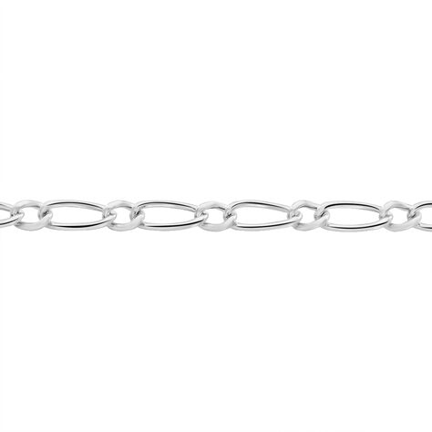 Cha&icirc;ne Ophelio Maille Alternee 1/1 Or Blanc - Chaines Femme | Histoire d&rsquo;Or