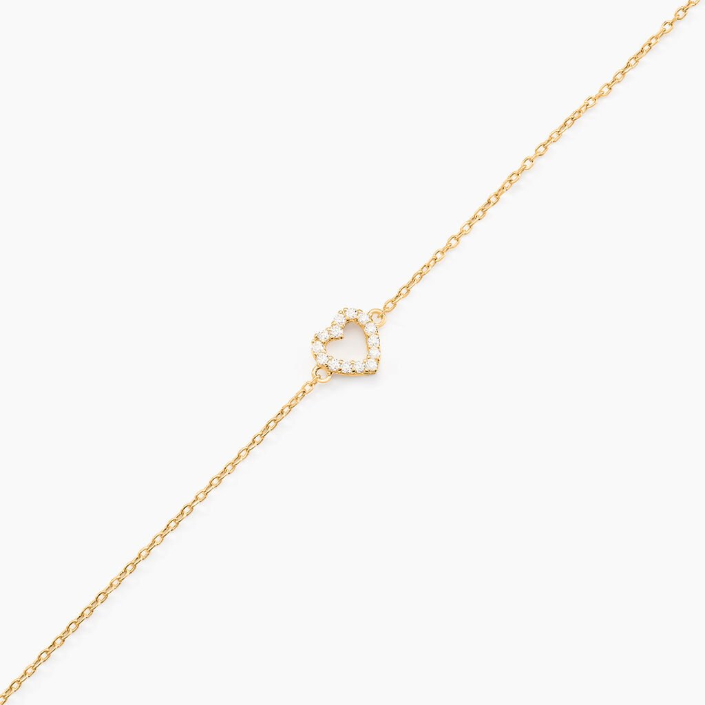 Bracelet Eufemia Or Jaune Oxyde De Zirconium - Bracelets Femme | Histoire d&rsquo;Or