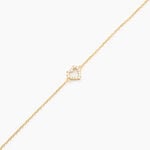 Bracelet Eufemia Or Jaune Oxyde De Zirconium - Bracelets Femme | Histoire d&rsquo;Or