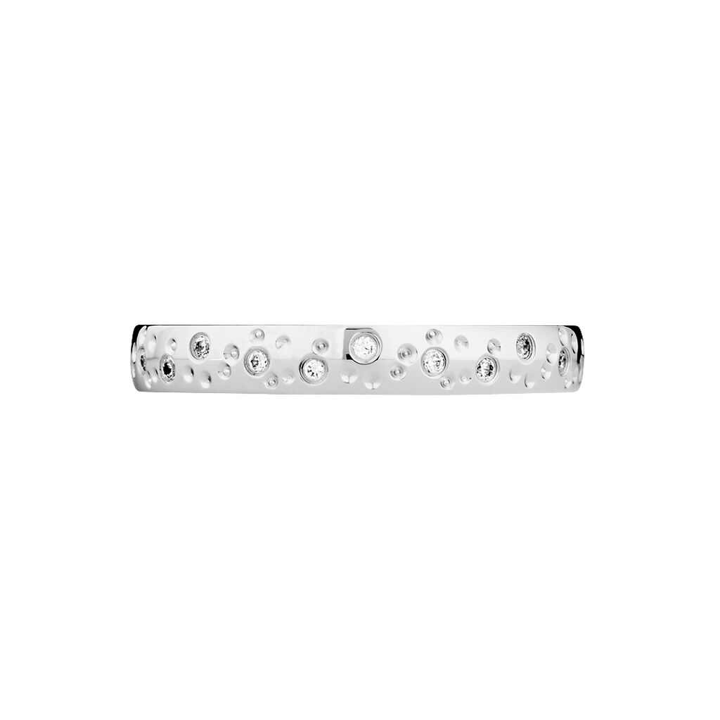Alliance Elberta Or Blanc Diamant - Alliances Femme | Histoire d’Or
