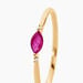 Bague Precieuses Nuances Or Jaune Rubis Diamant - Bagues solitaires Femme | Histoire d’Or