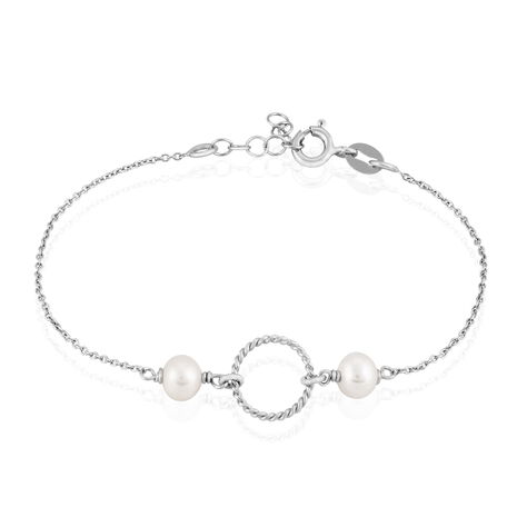 Bracelet Oria Argent Blanc Pierre De Synthese - Bracelets Femme | Histoire d’Or
