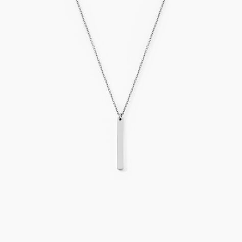 Collier Argent Blanc Fedor - Colliers fantaisie Homme | Histoire d’Or