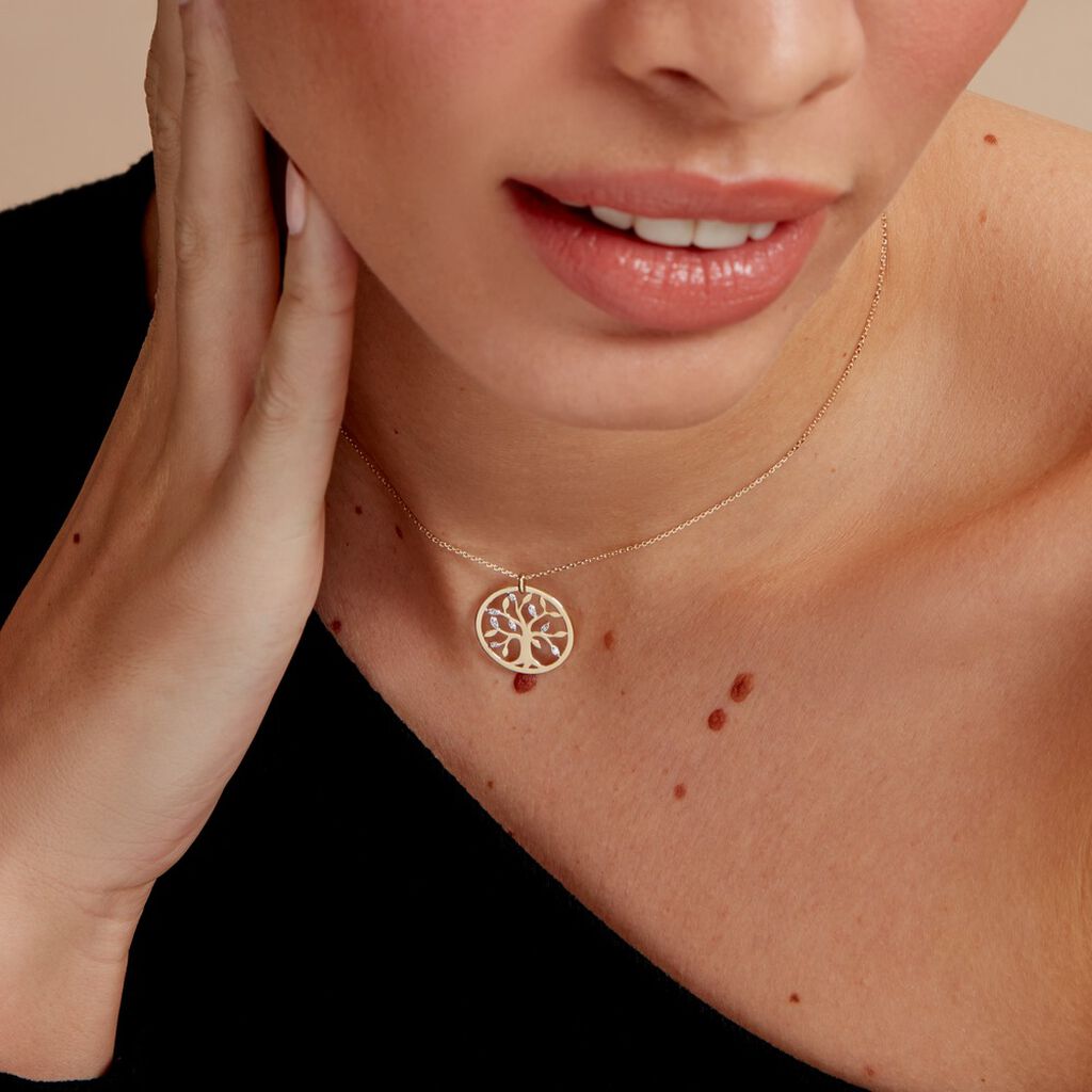 Collier Or Jaune Argius Diamants - Colliers Femme | Histoire d’Or