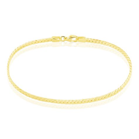 Bracelet Izel Maille Anglaise Or Jaune - Bracelets chaîne Femme | Histoire d’Or