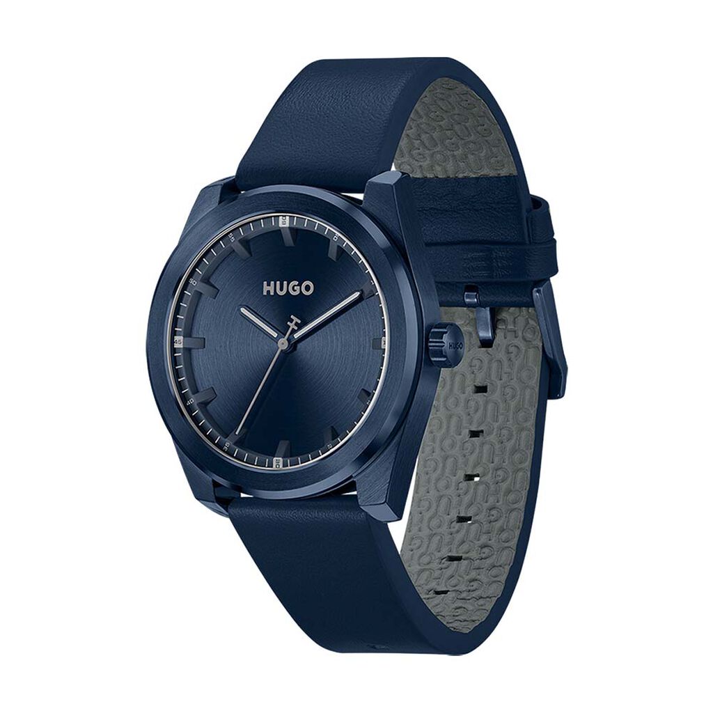 Montre Hugo Bright Bleu - Montres Homme | Histoire d’Or