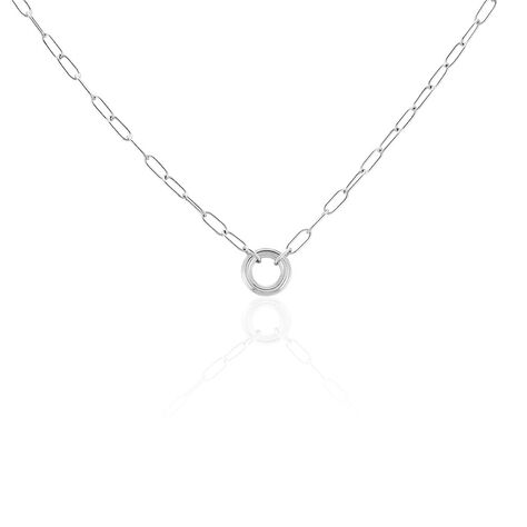 Collier Soho Argent Blanc - Colliers fantaisie Femme | Histoire d’Or