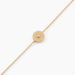 Bracelet Carmina Plaqu&eacute; Or Jaune Oxyde De Zirconium - Bracelets Femme | Histoire d&rsquo;Or