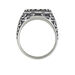 Chevaliere Acier Blanc Wallerand Pierre - Bagues solitaires Homme | Histoire d’Or