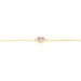 Bracelet Or Jaune Avaya Oxyde De Zirconium - Bracelets Enfant | Histoire d’Or