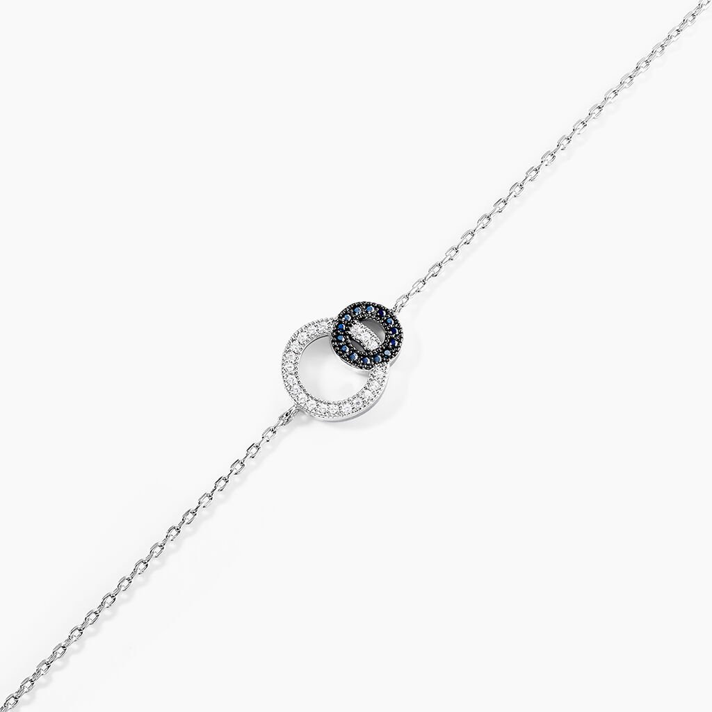 Bracelet Diana Argent Blanc Oxyde De Zirconium - Bracelets Femme | Histoire d&rsquo;Or