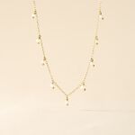 Collier Jazmin Or Jaune Perle De Culture - Colliers Femme | Histoire d&rsquo;Or