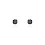 Boucles D'oreilles Puces Daria Or Blanc Oxyde De Zirconium