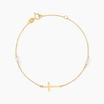 Bracelet Elsabeth Or Jaune Perle De Culture - Bracelets Communion Famille | Histoire d&rsquo;Or