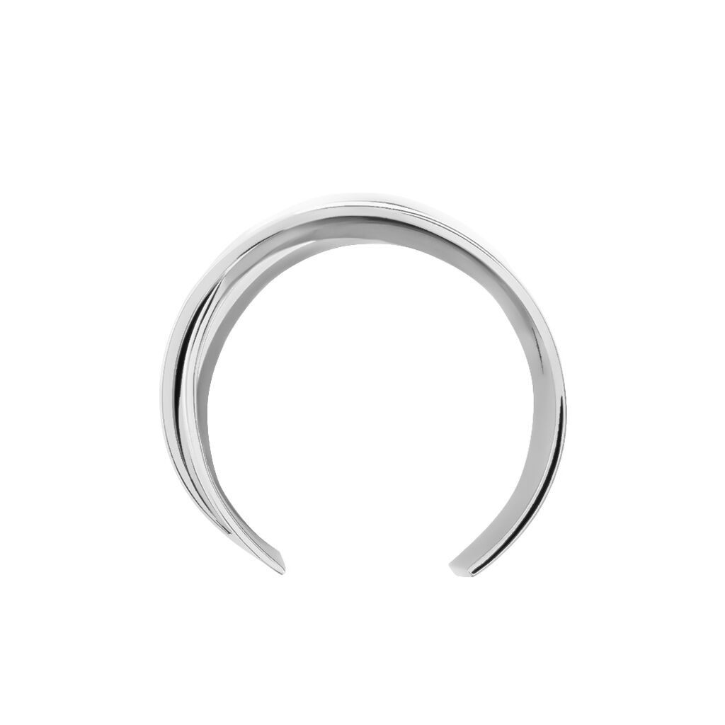 Bague Acier Blanc - Bagues fantaisie Femme | Histoire d&rsquo;Or