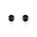 Boucles D'oreilles Puces Orbe Argent Blanc Céramique - Boucles d'oreilles fantaisie Femme | Histoire d’Or