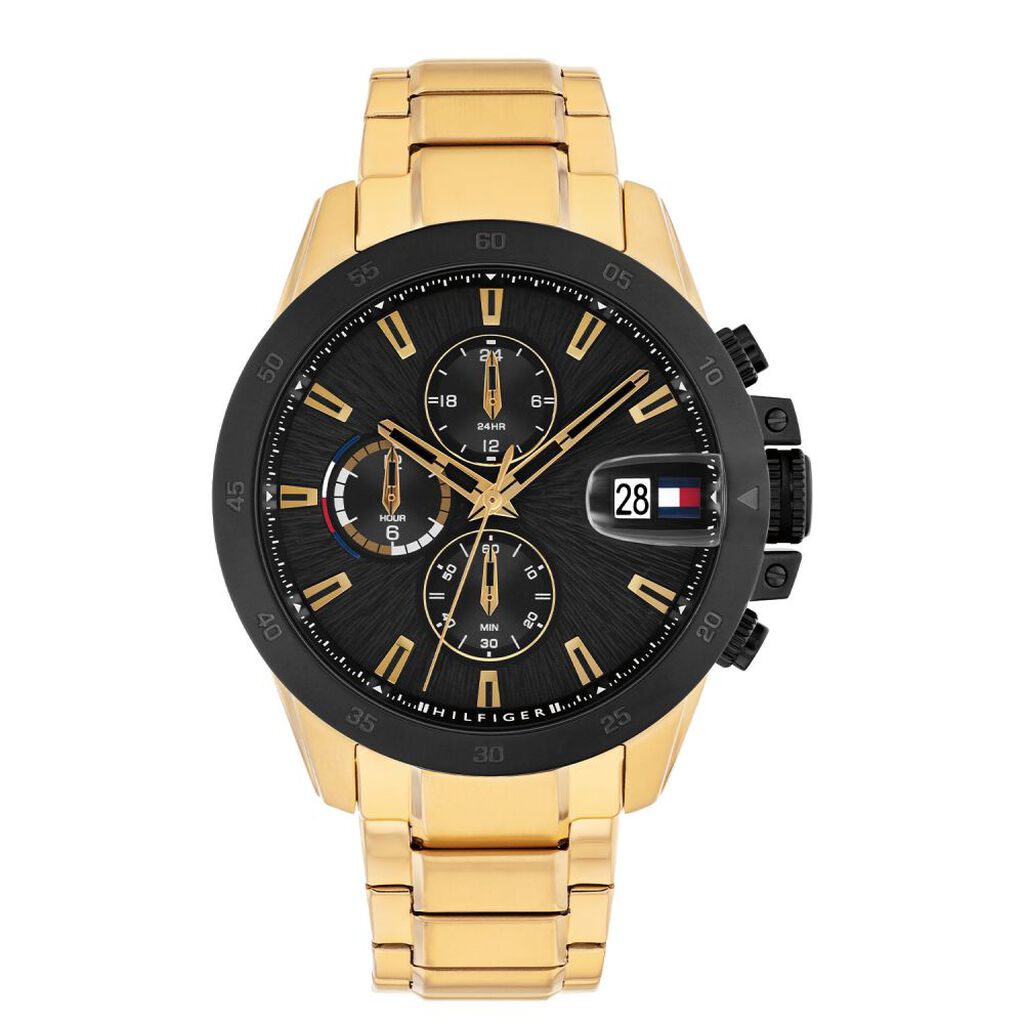 Montre Tommy Hilfiger Jameson Noir - Montres Homme | Histoire d’Or