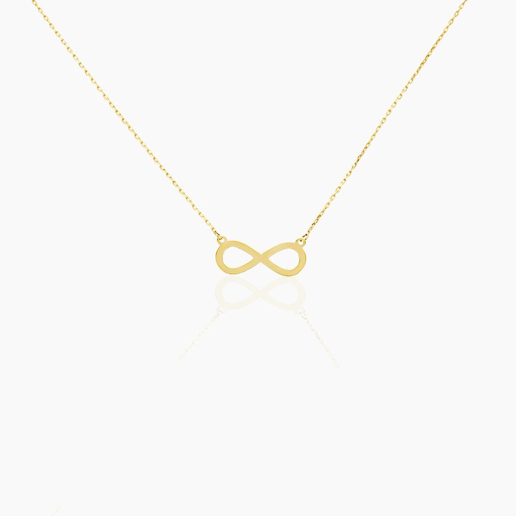 Collier Infinite Or Jaune - Colliers Femme | Histoire d’Or