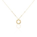 Collier Savas Plaqu&eacute; Or Jaune - F&ecirc;te des m&egrave;res Femme | Histoire d&rsquo;Or