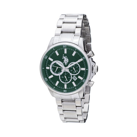 Montre U.S. Polo Us Polo Grayson Vert - Montres Homme | Histoire d&rsquo;Or