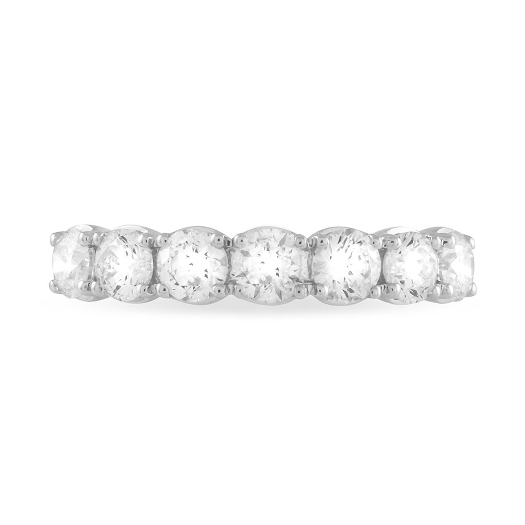 Alliance Eloise Or Blanc Diamant - Alliances Femme | Histoire d’Or
