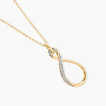 Collier Ilan Or Jaune Diamant - Colliers Femme | Histoire d&rsquo;Or