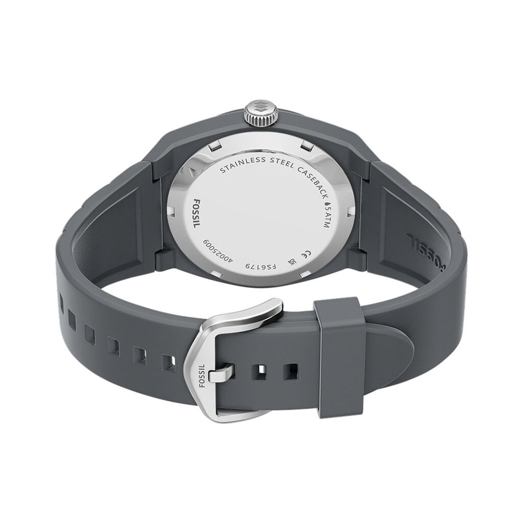 Montre Fossil Everett 3 Hand Gris - F&ecirc;te des p&egrave;res Homme | Histoire d&rsquo;Or