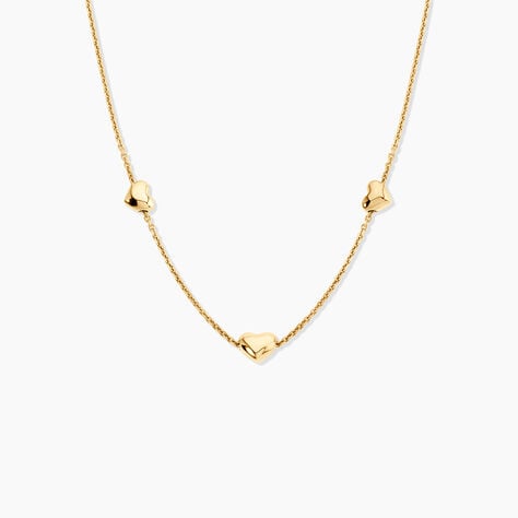 Collier Phebee Argent Dor&eacute; A L'Or 750/1000 - F&ecirc;te des m&egrave;res Femme | Histoire d&rsquo;Or