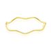Bracelet Jonc Jennie Ondule Or Jaune - Bracelets joncs Femme | Histoire d’Or