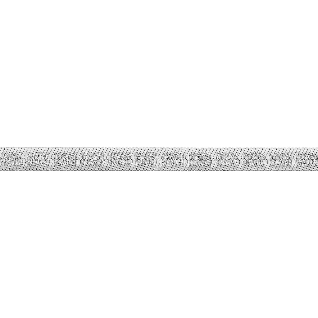 Collier Nuriaae Argent Blanc - Chaines Femme | Histoire d&rsquo;Or