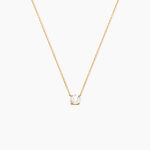 Collier Aphrodite Or Jaune Diamant Synthetique - Colliers Femme | Histoire d&rsquo;Or