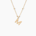 Collier Plaqu&eacute; Or Jaune Lettra - Colliers fantaisie Femme | Histoire d&rsquo;Or