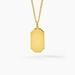 Collier Alessio Acier Jaune - Colliers fantaisie Homme | Histoire d’Or