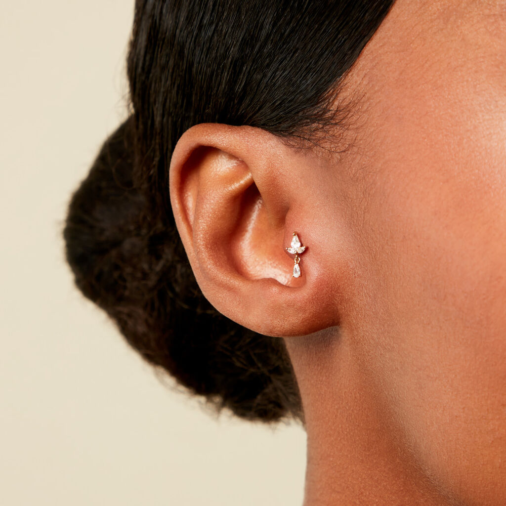 Piercing Afanasy Or Jaune Oxyde De Zirconium - Bijoux Femme | Histoire d’Or