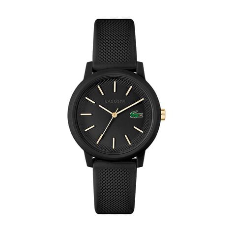 Montre Lacoste 12.12 Noir - Montres Femme | Histoire d’Or
