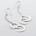 Boucles D'oreilles Pendantes Joy Argent Blanc - Boucles d'oreilles fantaisie Femme | Histoire d’Or
