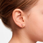 Boucles D'oreilles Puces Feelia Or Jaune - Clous d'oreilles Enfant | Histoire d&rsquo;Or