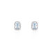 Boucles D'oreilles Puces Aladin Argent Blanc Oxyde De Zirconium - Boucles d'oreilles fantaisie Femme | Histoire d’Or