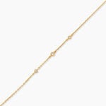 Bracelet Gwenaele Plaqu&eacute; Or Jaune Oxyde De Zirconium - Bracelets Femme | Histoire d&rsquo;Or