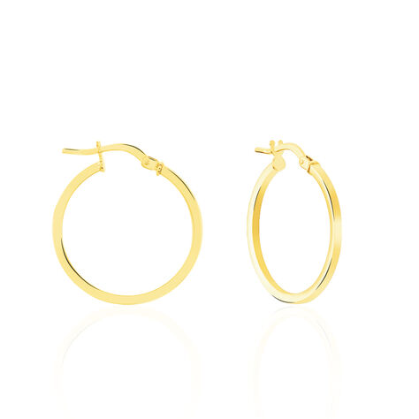 Cr&eacute;oles Thyrza Or Jaune - Boucles d'oreilles cr&eacute;oles Femme | Histoire d&rsquo;Or