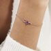 Bracelet Argent Rose Atieno Oxyde De Zirconium - Bracelets fantaisie Femme | Histoire d’Or