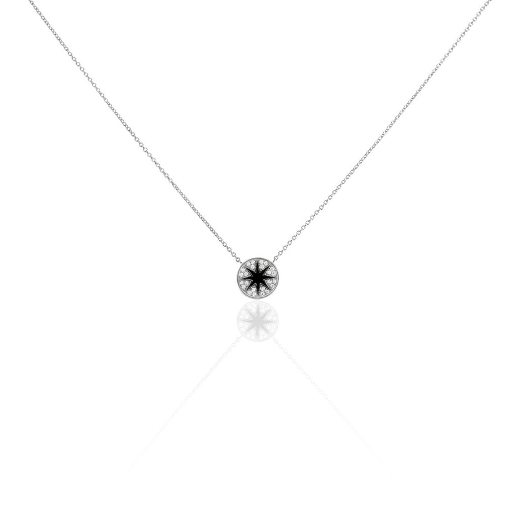 Collier Argent Winston Oxydes De Zirconium - Colliers fantaisie Femme | Histoire d&rsquo;Or