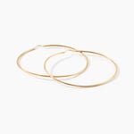 Cr&eacute;oles Dominae Or Jaune - Boucles d'oreilles cr&eacute;oles Femme | Histoire d&rsquo;Or